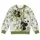 Two pandas Bamboo Stalks and leafy sprigs. Panda Pair Climbing Bamboo for Nature Lovers and All-over Print Knitted Sweater - 4
