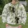 Two pandas Bamboo Stalks and leafy sprigs. Panda Pair Climbing Bamboo for Nature Lovers and All-over Print Knitted Sweater - 6