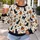 Black Cats And Jack-O'-Lanterns For Spooky Halloween Gatherings And Casual Wear All-over Print Knitted Sweater - 5