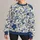 Blue Watercolor Florals for Garden Parties and Everyday Spring Style All-over Print Knitted Sweater - 1