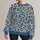 Blue And Yellow Animal Spots For Bold Everyday Style And Relaxed Casual Wear All-over Print Knitted Sweater - 1