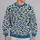 Blue And Yellow Animal Spots For Bold Everyday Style And Relaxed Casual Wear All-over Print Knitted Sweater - 2