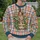 Charming Tabby Kitten on a Blooming Garden Path for Relaxed Everyday Cat Lovers All-over Print Knitted Sweater - 6