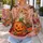 Orange Cat And Pumpkin With Autumn Blooms For Cozy Fall Gatherings And Seasonal Style All-over Print Knitted Sweater - 5