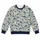 Navy Sharks And Ocean Waves For Coastal Autumn Adventures And Everyday Casual Wear All-over Print Knitted Sweater - 4