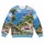 Coastal Road and Wildflower Landscape for Scenic Weekend Getaways and Travel Lovers All-over Print Knitted Sweater - 4