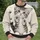 Wide-Eyed Kitten and Paw Marks for Cozy Everyday Casual Style for Cat Lovers Everywhere All-over Print Knitted Sweater - 6