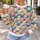 Colorful Sheep Motifs for Playful Farmhouse Weekends and Cozy Casual Everyday Wear All-over Print Knitted Sweater - 5