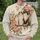 Three Cats Among Roses for Cozy Autumn Days and Cottage Garden Cat Lovers at Home All-over Print Knitted Sweater - 6