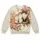 Three Cats Among Roses for Cozy Autumn Days and Cottage Garden Cat Lovers at Home All-over Print Knitted Sweater - 4