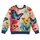 Dreamlike Butterfly Motifs for Colorful Spring Outings and Relaxed Everyday Style All-over Print Knitted Sweater - 4