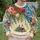 Painterly Floral Couple Scene for Creative Casual Days and Artful Everyday Wear Style All-over Print Knitted Sweater - 6
