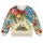 Painterly Floral Couple Scene for Creative Casual Days and Artful Everyday Wear Style All-over Print Knitted Sweater - 4