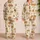 Cute Capybara And Citrus Bedtime Set For Cozy Summer Nights For Girls And Little Ones Satin Pajamas Set - 2