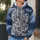 Three Snow Leopard Cubs Cuddling for Cozy Nature Lovers and Relaxed Weekend Adventures All-over Print Hoodie (Lightweight) - 5