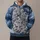Three Snow Leopard Cubs Cuddling for Cozy Nature Lovers and Relaxed Weekend Adventures All-over Print Hoodie (Lightweight) - 1