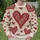 Burgundy Heart Doodle Style for Cozy Autumn Days and Casual Everyday Streetwear All-over Print Knitted Sweater - 6