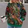 Emerald Dragon And Tropical Flames For Bold Fantasy Streetwear Enthusiasts All-over Print Hoodie (Lightweight) - 2