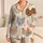 Girls Charming Hen Sleep Set For Cozy Bedtime, Vacation Trips And Everyday Lounging Satin Pajamas Set - 1