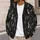 Manga Ghost Faces for Eerie Everyday Layering and Spooky Streetwear Style for Teens All-over Print Knitted Cardigan - 5