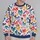 Colorful Graffiti Hearts for Creative Everyday Wear and Valentine's Day Celebrations All-over Print Knitted Sweater - 2