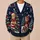 Teddy Bear Christmas Scene for Cozy Holiday Gatherings and Festive Winter Celebrations All-over Print Knitted Cardigan - 6