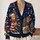 Teddy Bear Christmas Scene for Cozy Holiday Gatherings and Festive Winter Celebrations All-over Print Knitted Cardigan - 2