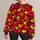 Colorful Heart Motifs for Valentine Celebrations and Cozy Autumn Days All-over Print Knitted Sweater - 1