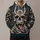 Eerie One-Eyed Skull and Smoke for Alternative Nightlife and Bold Streetwear Enthusiasts All-over Print Hoodie (Lightweight) - 1