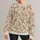 Dusty Rose Garden Blooms for Relaxed Everyday Style and Elegant Occasions All-over Print Knitted Sweater - 1