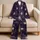Women's Celestial Sun Moon Constellation for Relaxed Bedtime Lounging and Easy Rest Satin Pajamas Set - 5