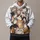Colorful Cat And Dog Faces For Playful Everyday Pet Lover Style And Casual Outings All-over Print Hoodie (Lightweight) - 1