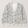 Vintage Library Due Date Ledger Motif for Book Lovers and Everyday Campus Study Days All-over Print Knitted Cardigan - 1