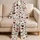 Scattered Heart Motif for Cozy Winter Lounging, Romantic Valentine's Gift for Women Satin Pajamas Set - 5