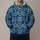 Navy Nordic Snowflake Motifs for Cozy Winter Walks, Cabin Days, and Fireside Weekends All-over Print Hoodie (Lightweight) - 1