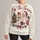 Christmas Tree, Santa and Snowman Motifs for Cozy Holiday Celebrations and Gifting All-over Print Knitted Sweater - 1