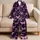 Vintage Butterfly Line Art Romantic Gift for Her Elegant Plus Size Lounge Style Look Satin Pajamas Set - 5