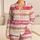 Raspberry Rose Butter Yellow Stripes for Colorful Summer Lounging and Relaxed Home Days Satin Pajamas Set - 1