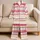 Raspberry Rose Butter Yellow Stripes for Colorful Summer Lounging and Relaxed Home Days Satin Pajamas Set - 5