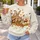 Autumn Woodland Animal Friends for Cozy Fall Outings and Seasonal Gatherings All-over Print Knitted Sweater - 5