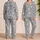 Dove Gray White Star Night Sky Cozy Bedtime Comfort for Women and Girls Home Style Satin Pajamas Set - 2