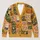 Cute Ghosts, Pumpkins and Books for Cozy Halloween Reading Season and Fall Nights All-over Print Knitted Cardigan - 1