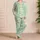 Mint Puppy Nightwear For Cozy Bedtime And Sleepovers For Girls And Boys All Season Satin Pajamas Set - 4