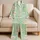 Mint Puppy Nightwear For Cozy Bedtime And Sleepovers For Girls And Boys All Season Satin Pajamas Set - 5