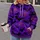 Purple Bat And Orange Spiderweb Motifs For Halloween Nights And Autumn Outings All-over Print Hoodie (Lightweight) - 2