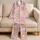 Cute Cartoon Kitten Sleep Set for Cozy Home Nights, Girls and Older Kids Gift Idea Satin Pajamas Set - 5