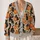 Black Cats And Orange Pumpkins For Cozy Halloween Autumn Layering All-over Print Knitted Cardigan - 2