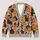Black Cats And Orange Pumpkins For Cozy Halloween Autumn Layering All-over Print Knitted Cardigan - 1