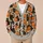 Black Cats And Orange Pumpkins For Cozy Halloween Autumn Layering All-over Print Knitted Cardigan - 6