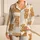 Cozy Teddy Bear Ivory Nursery For Year-Round Comfort And Sweet Baby Shower Gifts Satin Pajamas Set - 1